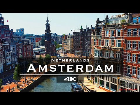 Amsterdam, Netherlands 🇳🇱 - by drone [4K]