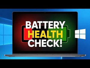Check Laptop Battery Health on Windows 11/10 (Step-by-Step Guide)