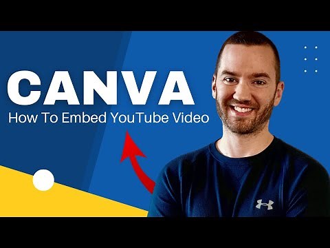 Canva Embed YouTube Video (How To Insert YouTube Video In Canva)