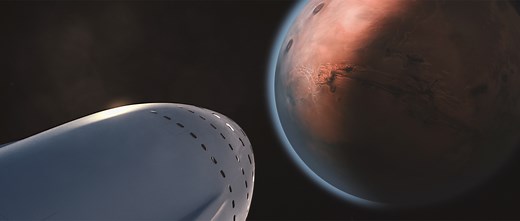 SpaceX's Elon Musk Unveils Interplanetary Spaceship to Colonize Mars