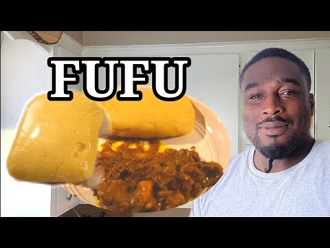 How To Make Fufu | The Best fufu Recipe Ever!!!
