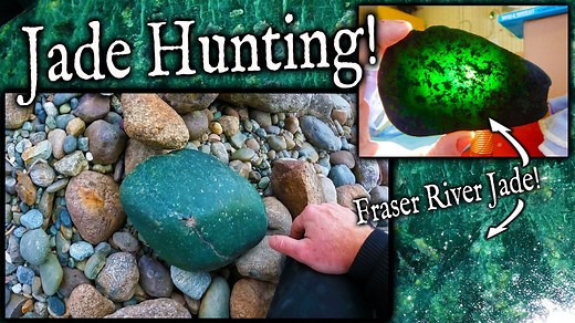 Quick little jade hunt, found some great Jade, then took it back and tested it to identify the real jade. | Dan Hurd Prospecting