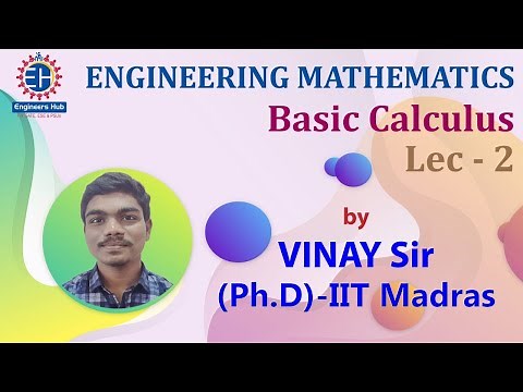 Engineering Mathematics || GATE & ESE || Basic calculus || Lec -02