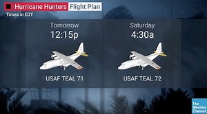 NEW: The National Hurricane Center has scheduled an Air Force Hurricane Hunter flight to investigate the system near Florida and The Bahamas tomorrow and Saturday. | The Weather Channel