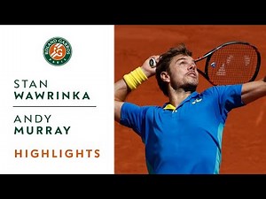 Stan Wawrinka v Andy Murray Highlights - Men's Semi-Final 2017 | Roland-Garros