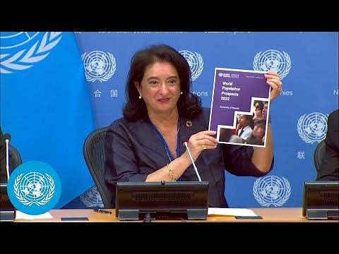 The Global Population will surpass 8 billion people this year - Press Conference | United Nations