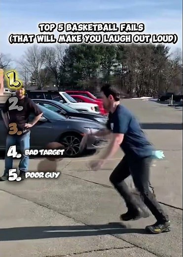 Top 5 Basketball Fails 😂
