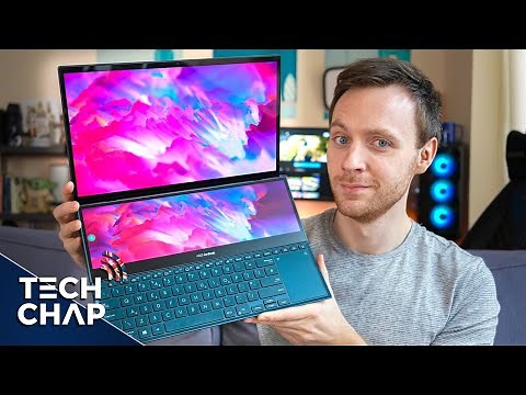 ASUS ZenBook Pro Duo 15 - INSANE Dual 4K Screen + RTX 3070! | The Tech Chap