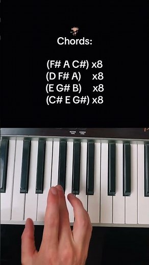 How To Play DANCE MONKEY - Tones and I Easy Piano #shorts #pianotutorial
