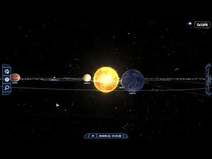 Satisfying 3D Solar System video