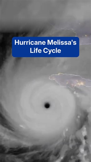 Every hurricane starts as a tropical storm, even the Category 5 hurricanes. Watch Hurricane Melissa’s historic evolution ⬇️ | The Weather Channel